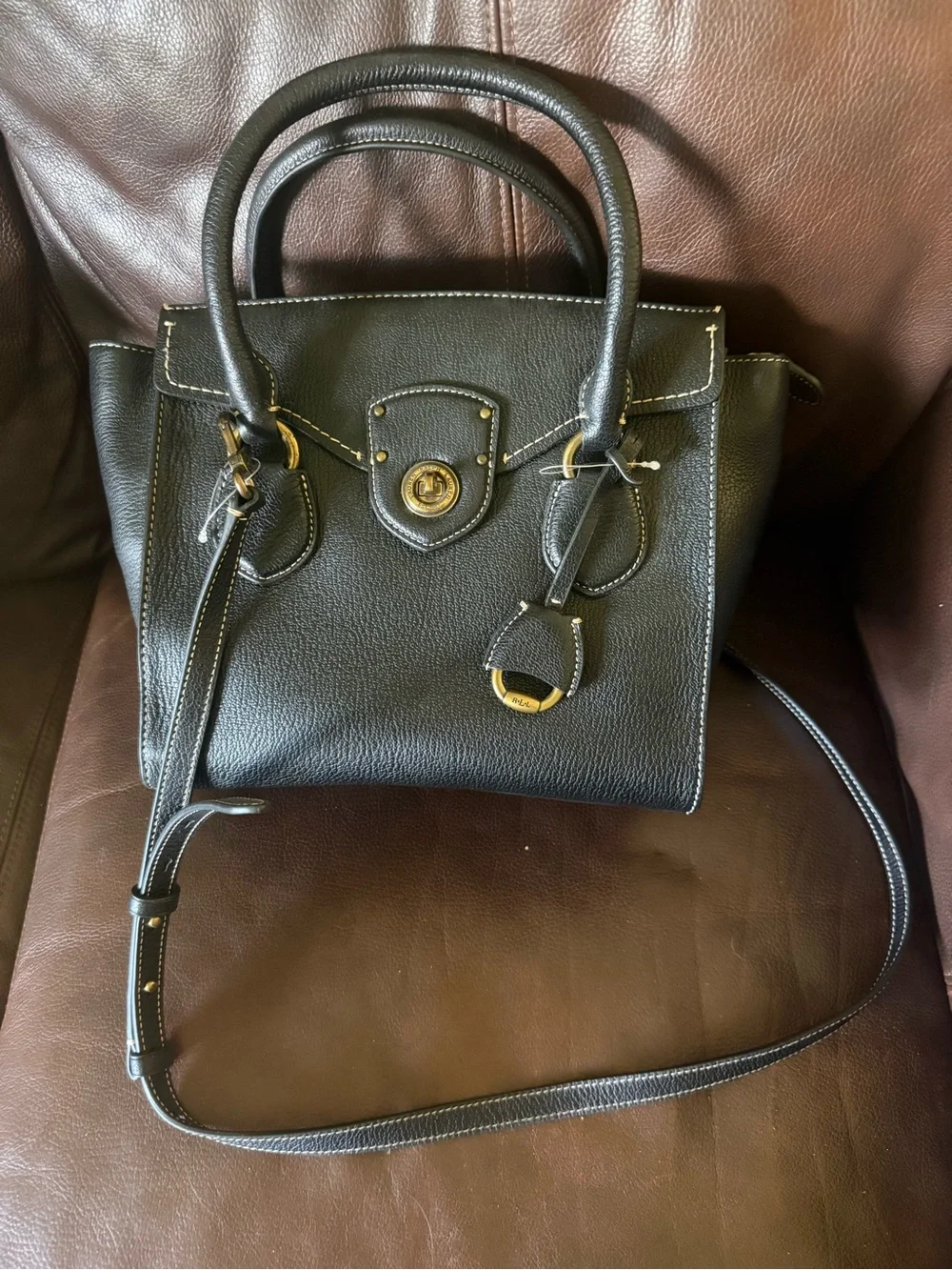 New With Tag. Original packing. Lauren Ralph Lauren Millbrook Medium Satchel